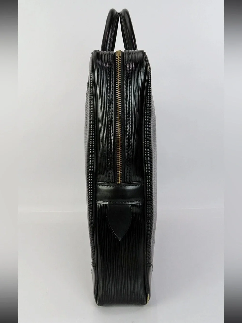 Louis Vuitton Black Epi Leather Top-Handle Briefcase